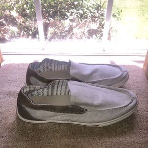 Tommy bahama costa venetian canvas loafers